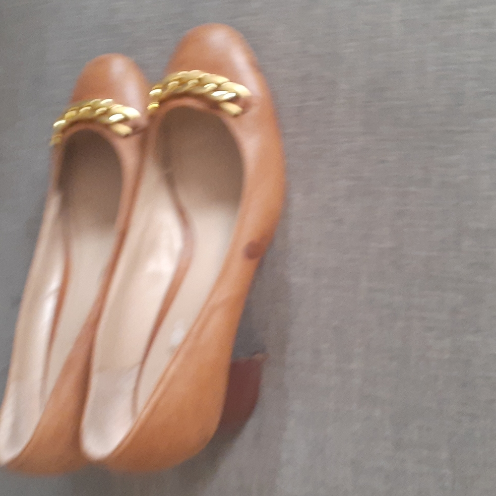 Lauren ralph Lauren tan leather pumps shoe size 10B - Picture 14 of 16